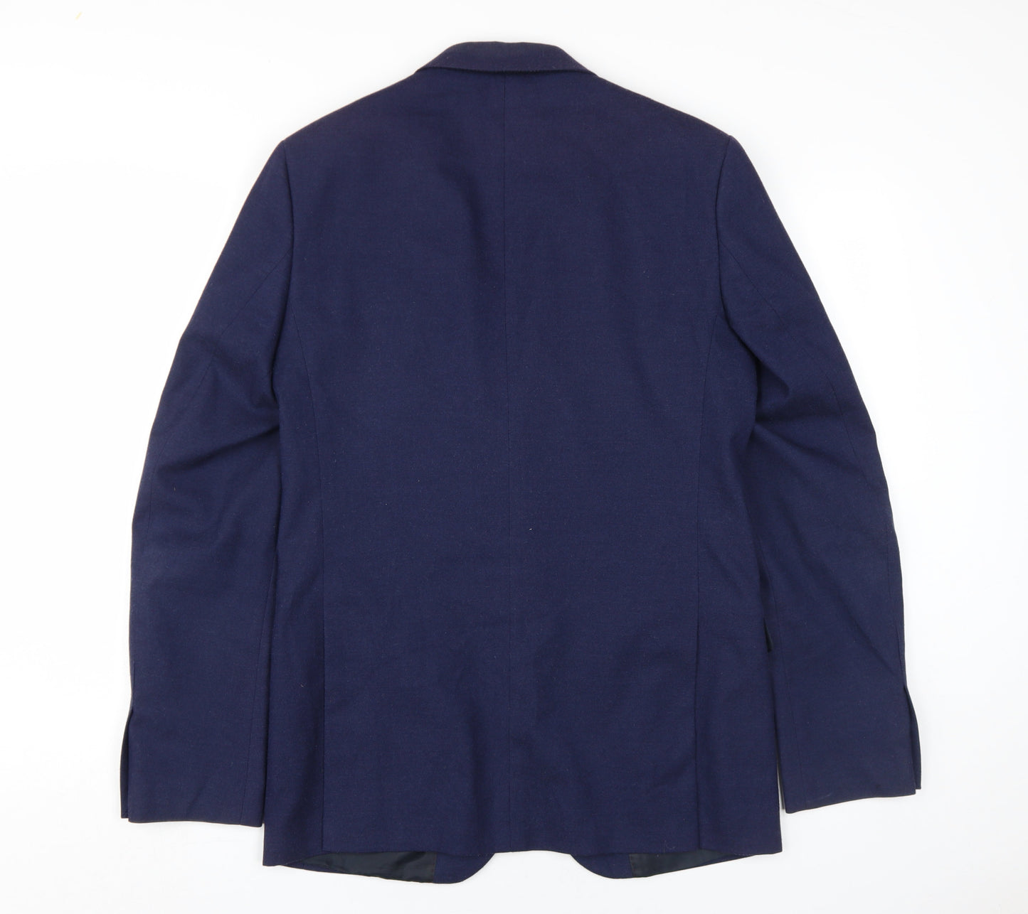 Mens UK Size 38 Marks and Spencer Regular Blue Suit Jacket