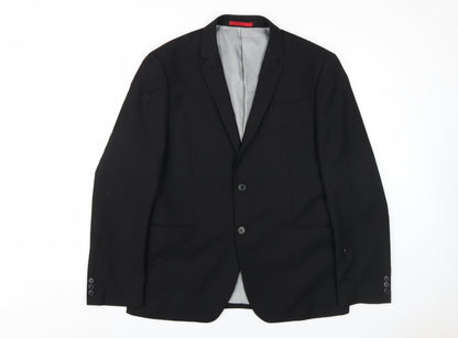Mens UK Size 42 Marks and Spencer Regular Black Suit Jacket