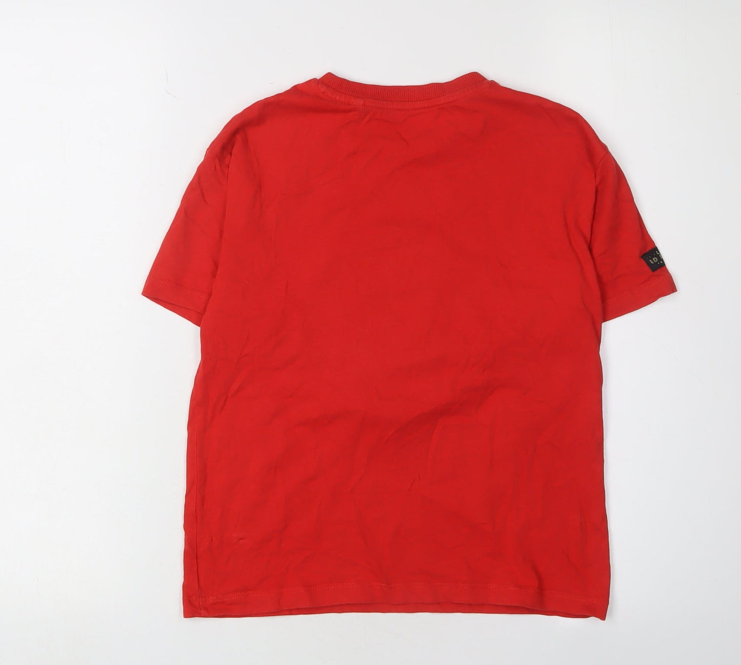Next Boys Red Graphic Print T-Shirt - Size 8 Years