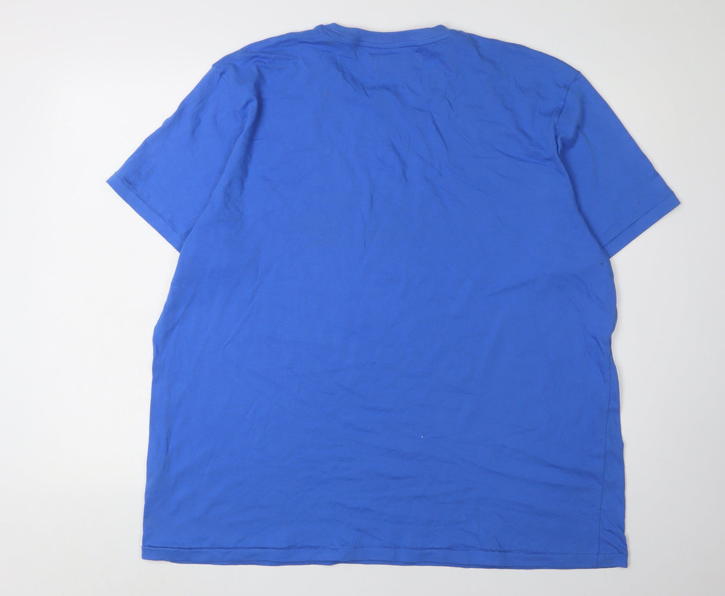 Mens UK Size XL Burton Blue  T-Shirt