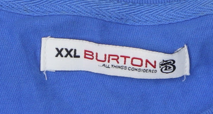 Mens UK Size XL Burton Blue  T-Shirt