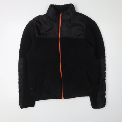 Mens UK Size M Bench Black Bomber Jacket