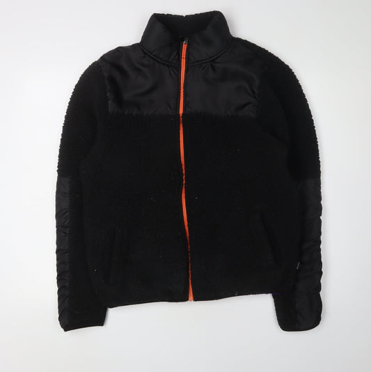 Mens UK Size M Bench Black Bomber Jacket