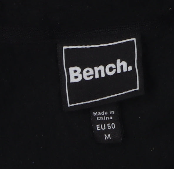 Mens UK Size M Bench Black Bomber Jacket