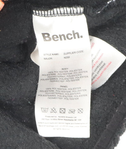 Mens UK Size M Bench Black Bomber Jacket