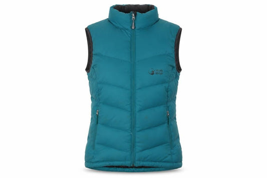 Womens UK Size 10 North Ridge Green Puffer Jacket
