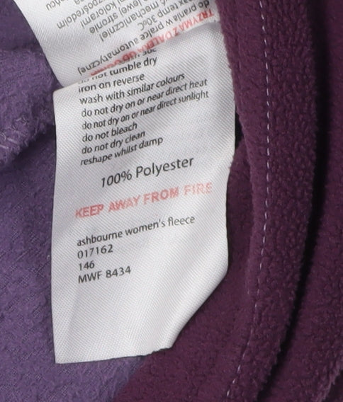 Womens UK Size 8 Mountain Warehouse Purple Pullover Sweatshirt