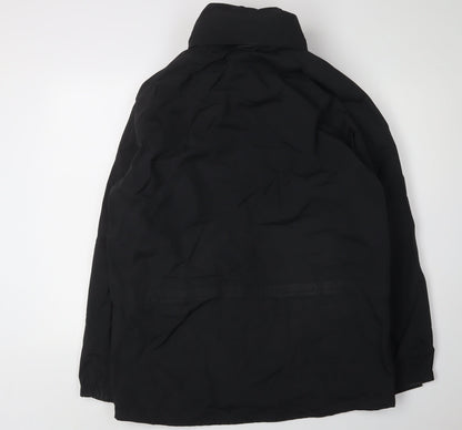 Mens UK Size M Outdoor Sportswear Black Basic Jacket