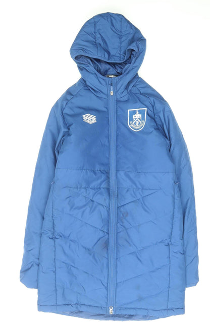 Mens UK Size S Umbro Blue Puffer Jacket