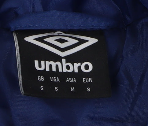 Mens UK Size S Umbro Blue Puffer Jacket