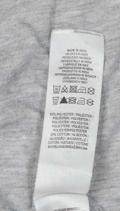 Unisex Adults UK Size L Disney Grey Basic T-Shirt