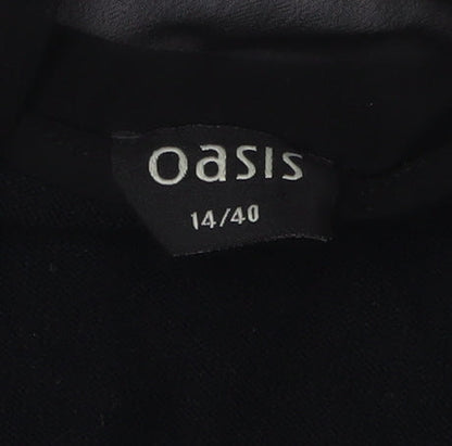 Oasis Women's Black Dress Size 14