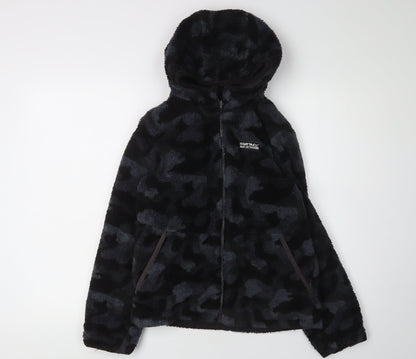 Regatta Boys Black Camouflage Puffer Jacket 11-12 Years