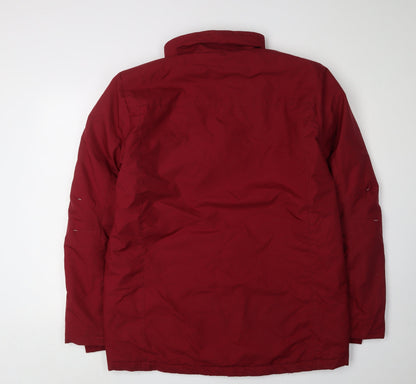 Mens UK Size L errea Red Varsity Jacket
