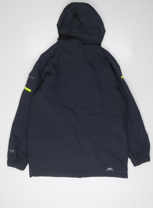 Mens UK Size S Trespass Black Parka Coat