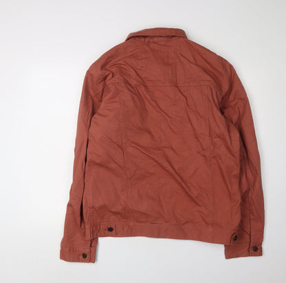 Mens UK Size L DC Brown Varsity Jacket