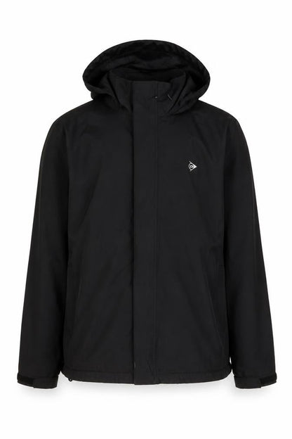 Mens UK Size L Dunlop Black Windbreaker Coat