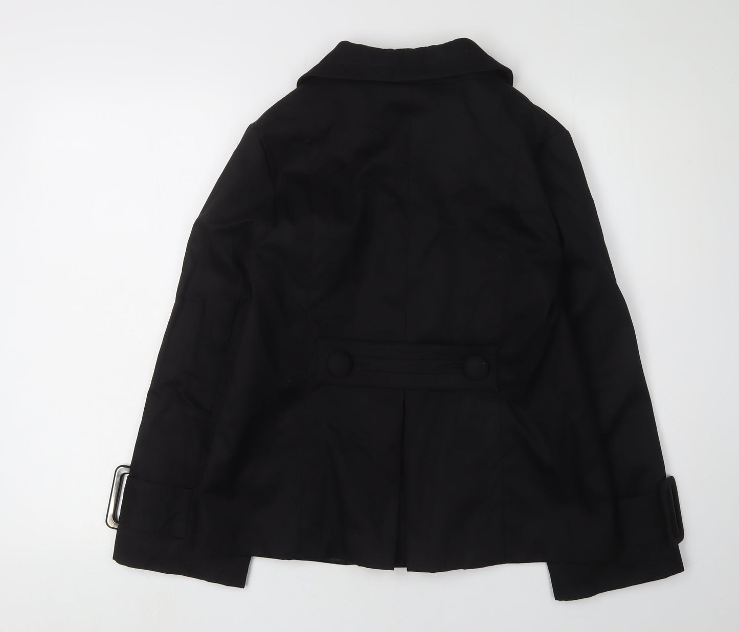 First Avenue Women's Black Cotton Coat Size 10