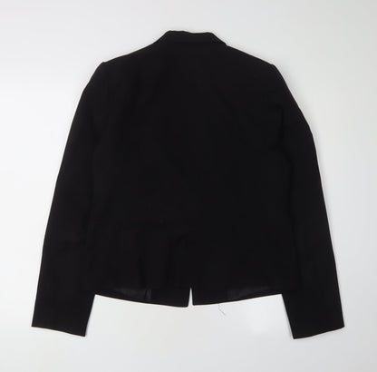 Edition Women's Black Blazer Size 12 Business Suit Jacket