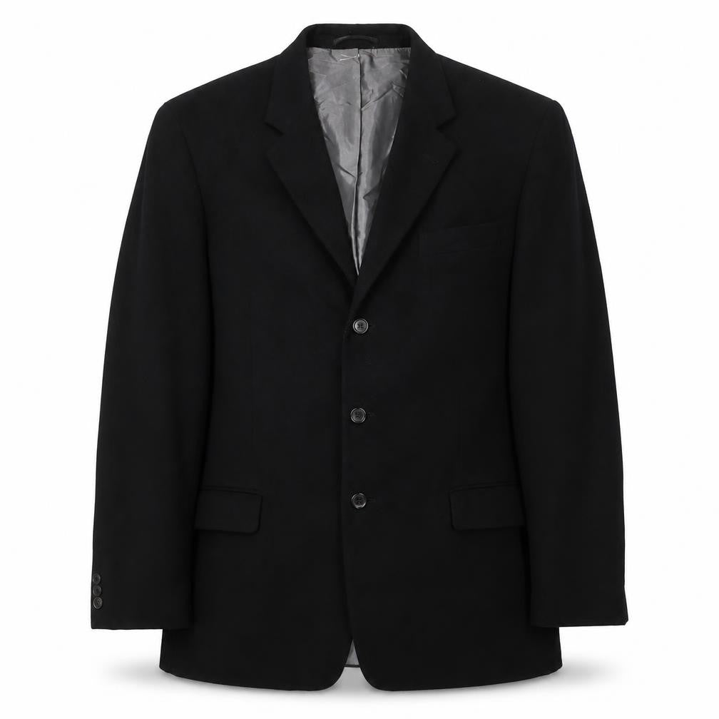 Mens UK Size 42 Armando Regular Black Suit Jacket