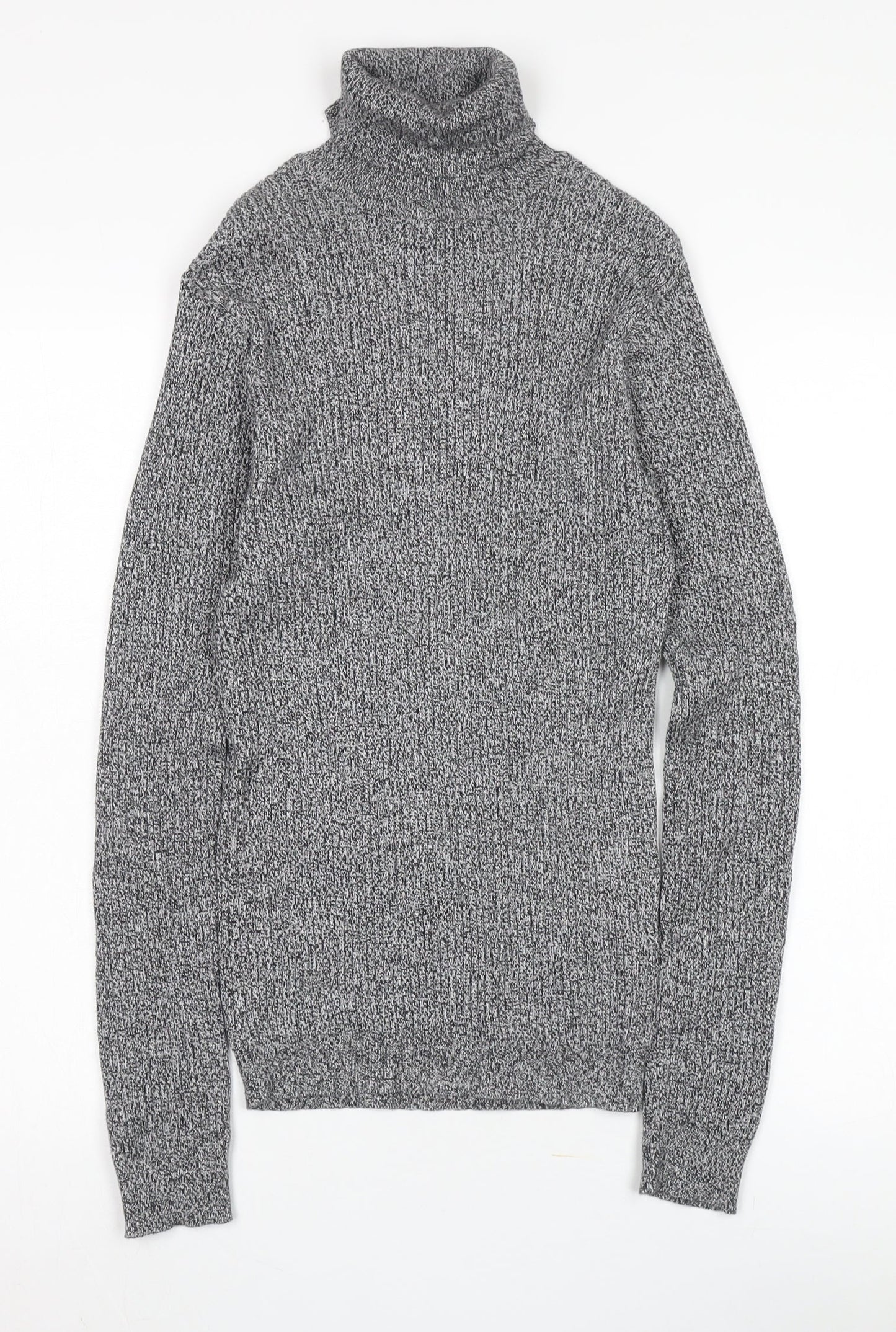 Womens UK Size M Brave Soul Grey Pullover Jumper