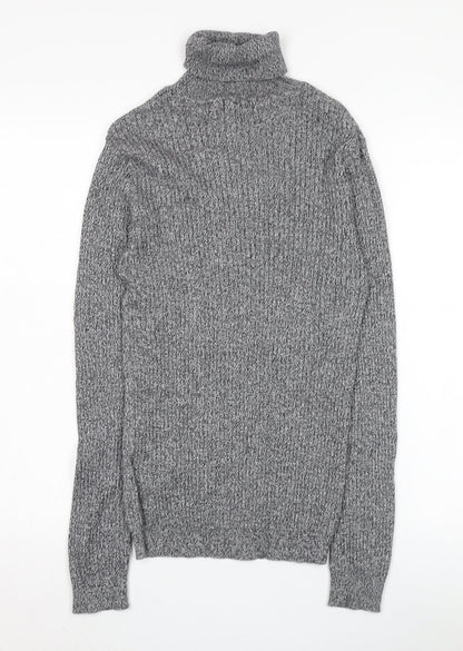 Womens UK Size M Brave Soul Grey Pullover Jumper