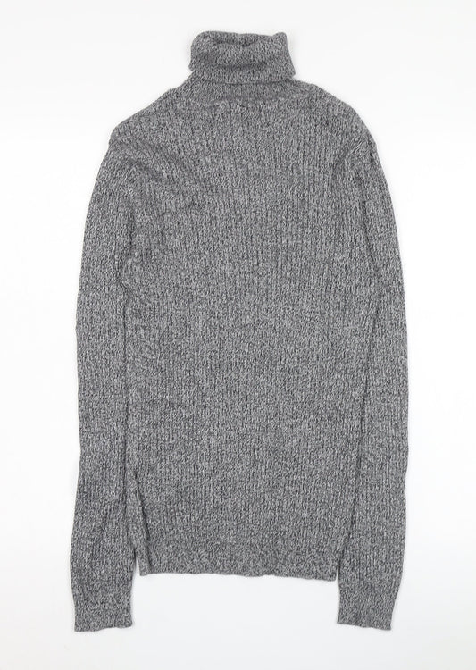 Womens UK Size M Brave Soul Grey Pullover Jumper