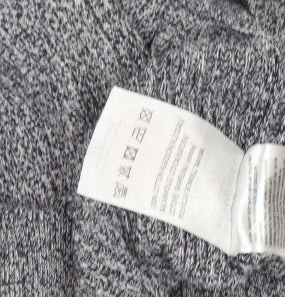 Womens UK Size M Brave Soul Grey Pullover Jumper