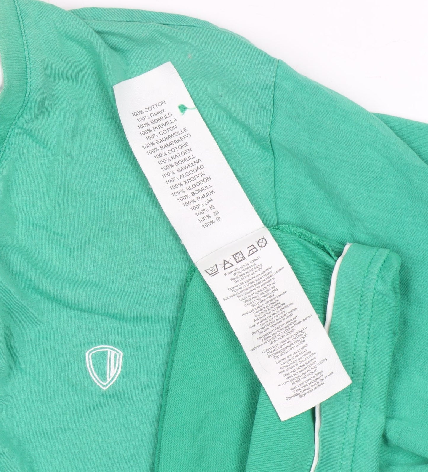 Unisex Adults UK Size L Ben Sherman Green Basic Polo