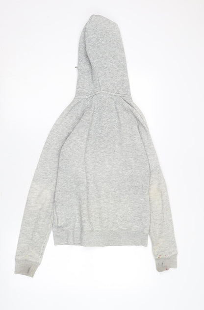 Womens UK Size 8 Jack Wills Grey Basic Jacket