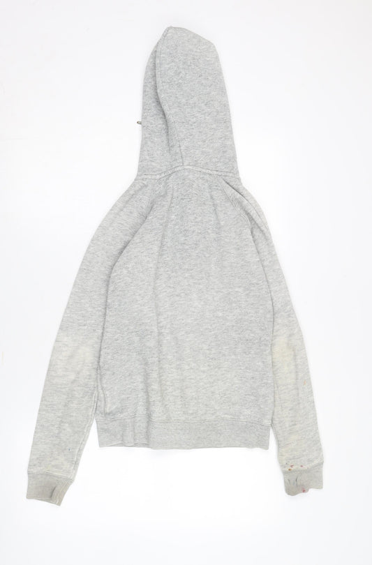 Womens UK Size 8 Jack Wills Grey Basic Jacket