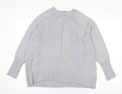 Oasis Women's Grey Pullover Jumper Size L