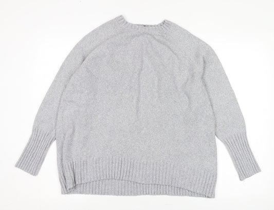 Oasis Women's Grey Pullover Jumper Size L