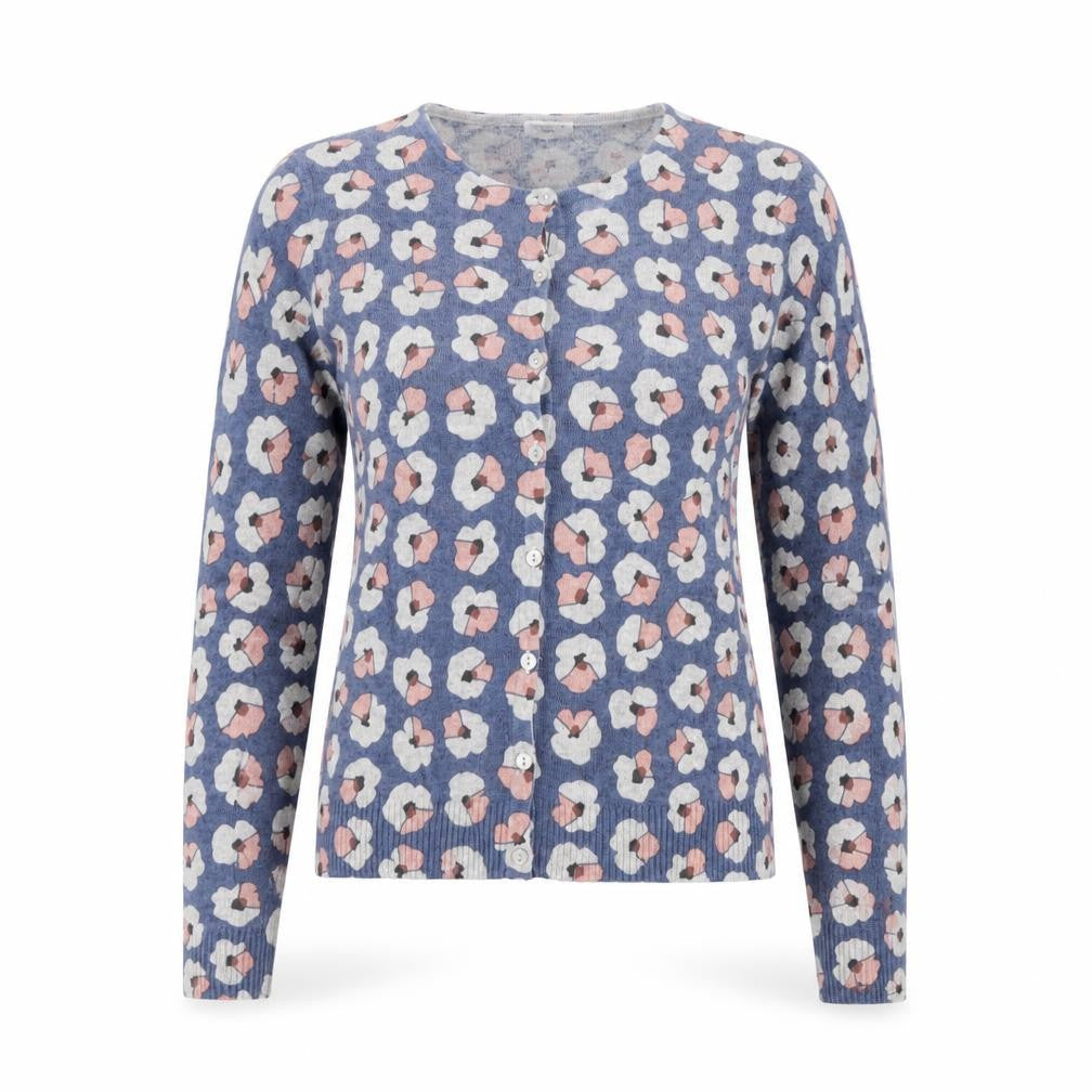 Womens UK Size 6 Gerry Weber Multicoloured Cardigan Jumper