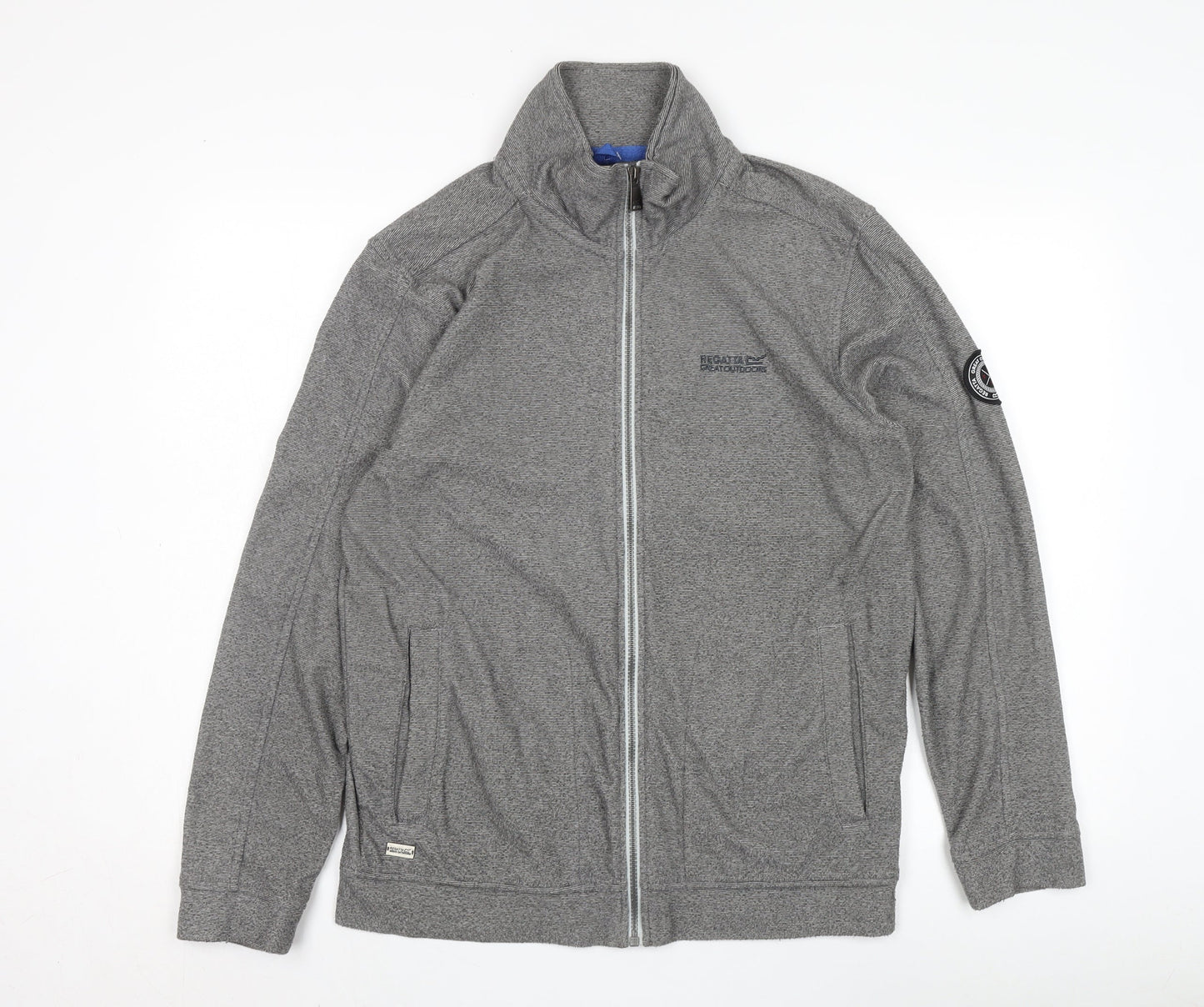 Mens UK Size M Regatta Grey Windbreaker Coat