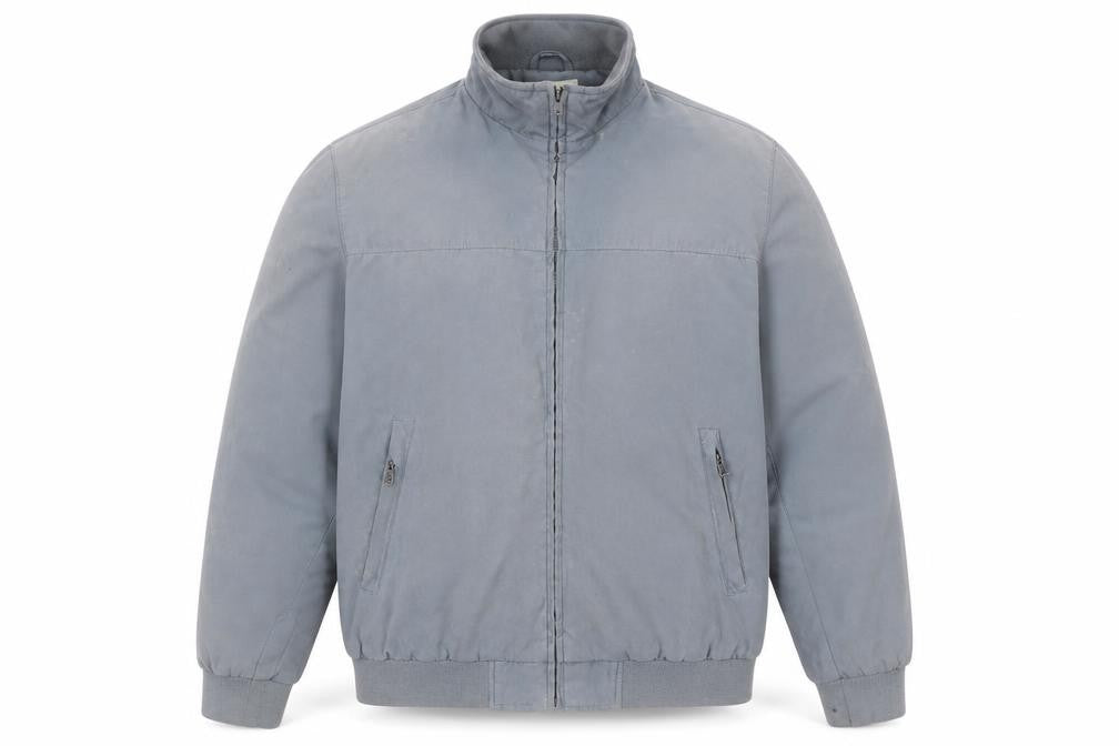 Mens UK Size M Greenwoods Grey Windbreaker Coat