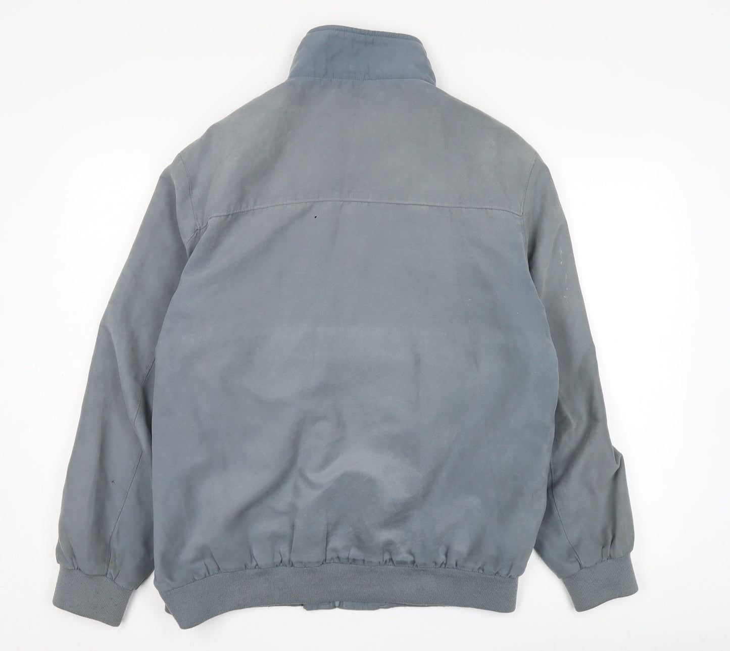 Mens UK Size M Greenwoods Grey Windbreaker Coat