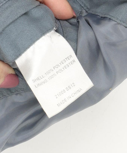 Mens UK Size M Greenwoods Grey Windbreaker Coat