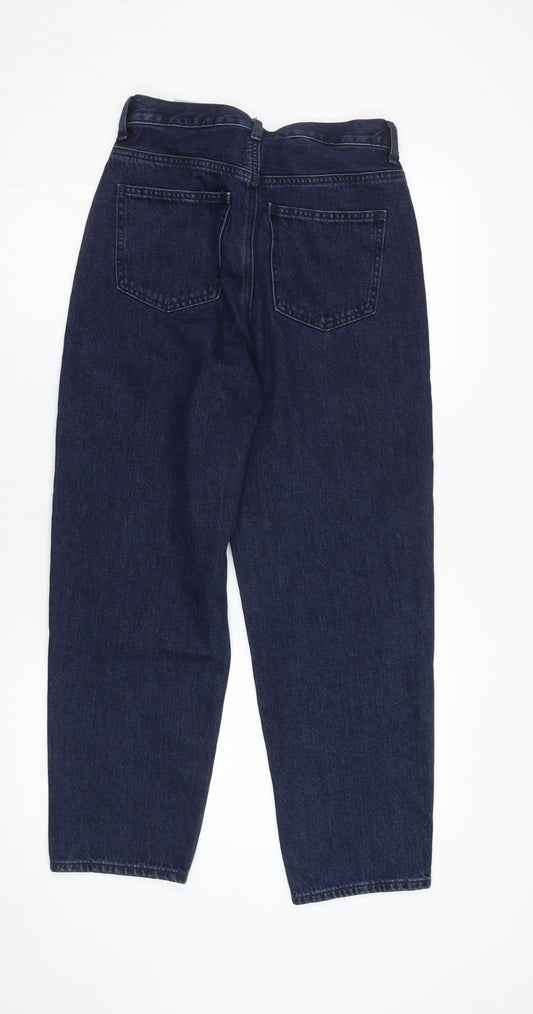 Uniqlo Women's Blue Mom Jeans Size 3 Denim Regular Fit