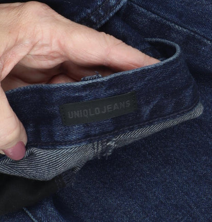 Uniqlo Women's Blue Mom Jeans Size 3 Denim Regular Fit