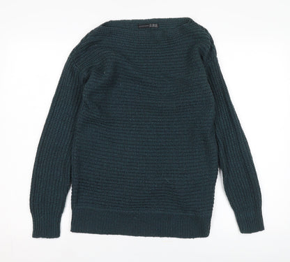 Womens UK Size 8 Atmosphere Green Pullover Jumper