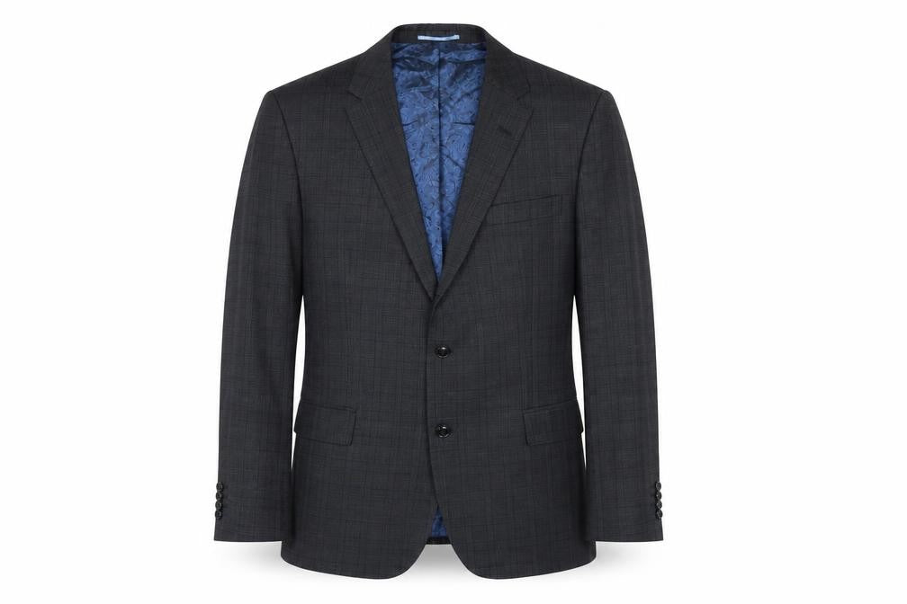 Mens UK Size 44 Santinelli Regular Grey Suit Jacket