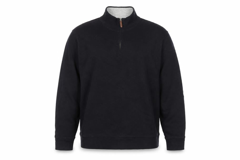 Mens UK Size XL Lands' End Black Pullover Jumper
