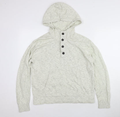 Banana Republic Men's Ivory XS Henley Jumper