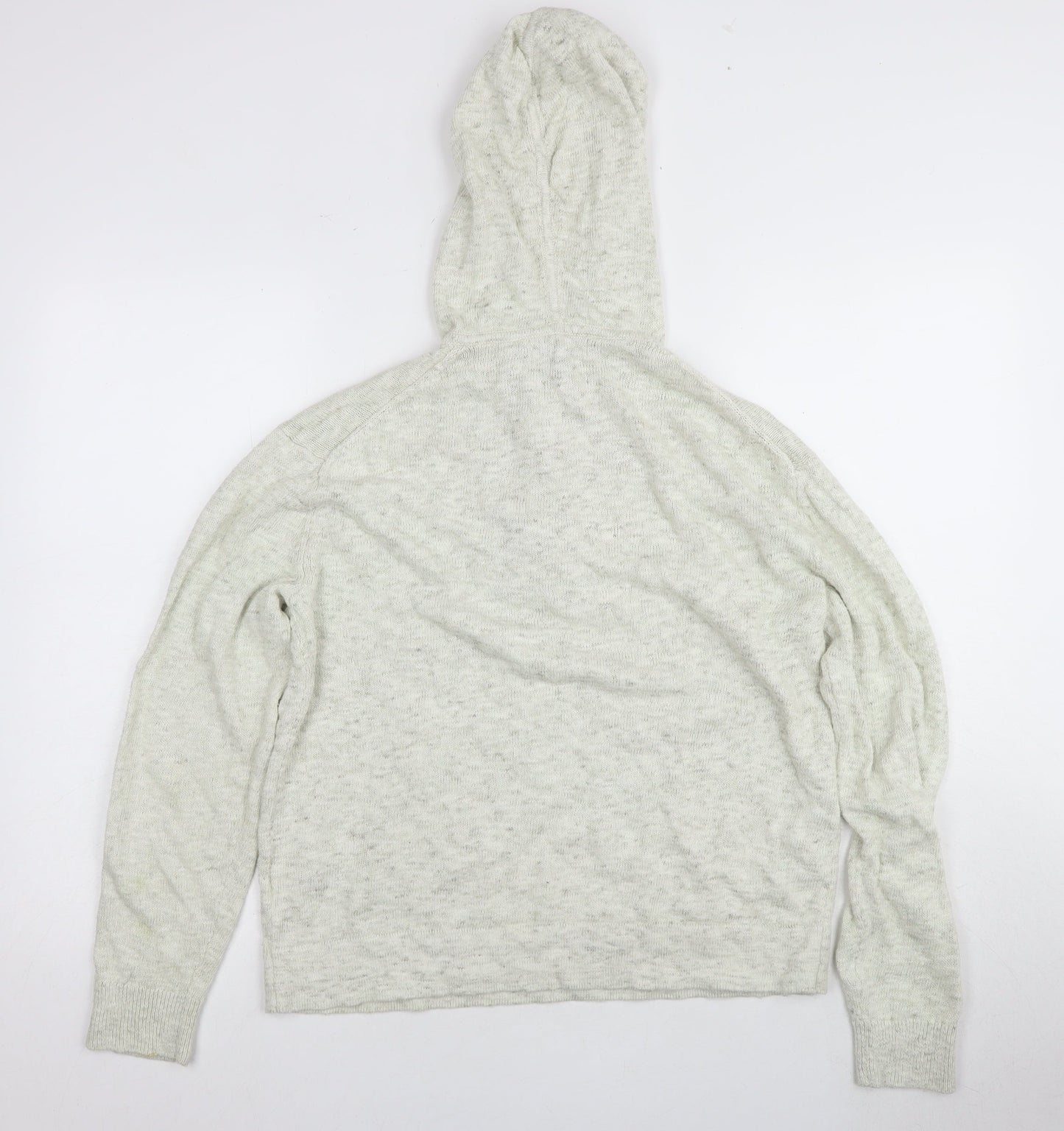 Banana Republic Men's Ivory XS Henley Jumper