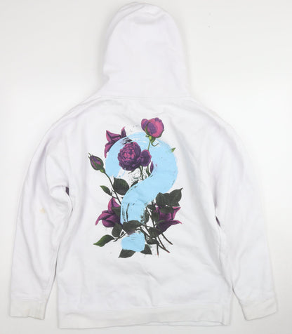 Independent Trading Hoodie White L Unisex Pullover