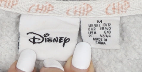 Womens UK Size M Disney Grey Pullover Sweatshirt