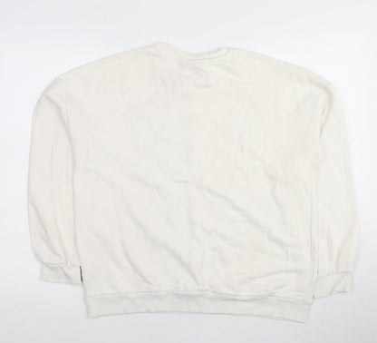 Marks and Spencer Teens Ivory Minnie Mouse Sweatshirt - Size 10