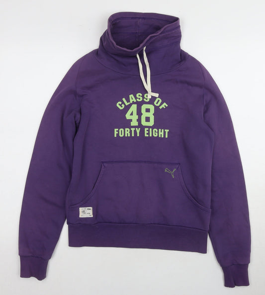 Puma Women's Purple Pullover Sweatshirt Size 10