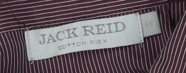 Jack Reid Men's Black V-Neck Pullover Jumper - M